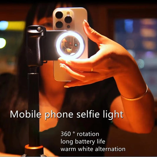 ๐ธ Grip MagSafe con Luce di Riempimento + Telecomando Bluetooth | Selfie & Contenuti senza Vibrazioni