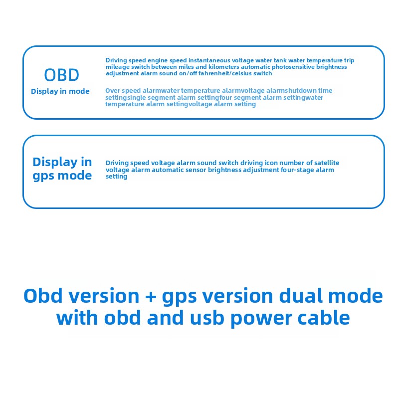 🚗 HUD Head-Up Display Auto GPS OBD Olografico 360°