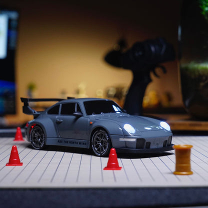 Auto RC Drift 4WD con Luci LED e Telecomando — Alta Velocità