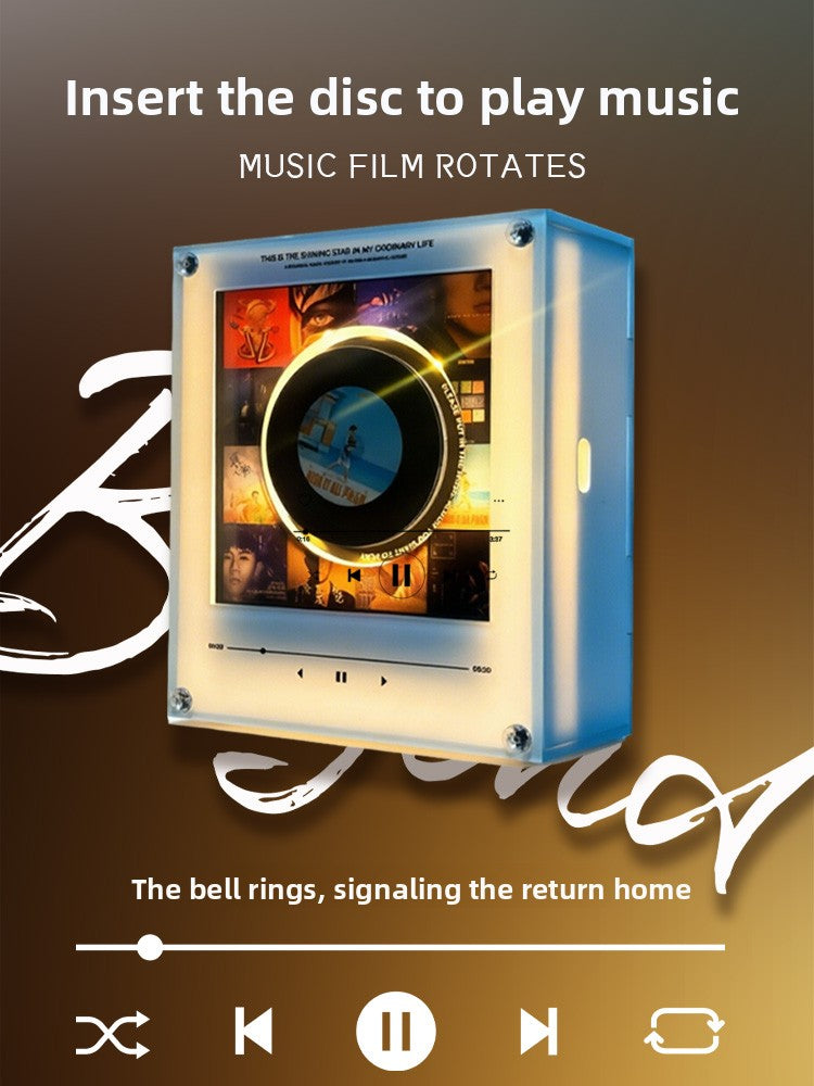 Magnete Musicale NFC con Disco Rotante per Frigo | Edizione Artisti