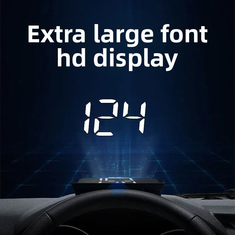 🚗 HUD Head-Up Display Auto GPS OBD Olografico 360°