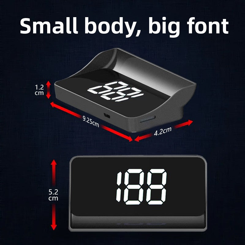 🚗 HUD Head-Up Display Auto GPS OBD Olografico 360°