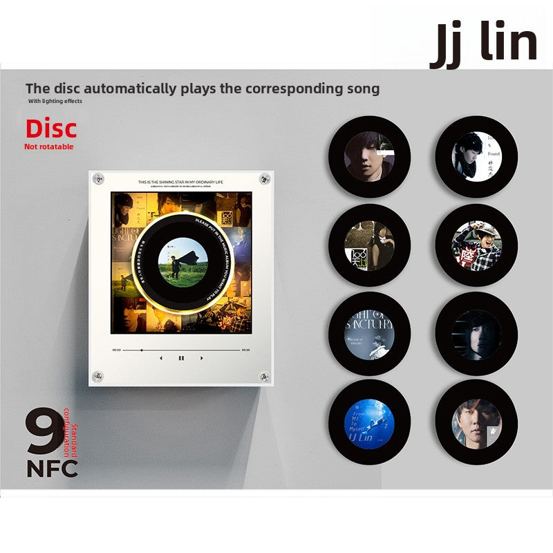 Magnete Musicale NFC con Disco Rotante per Frigo | Edizione Artisti