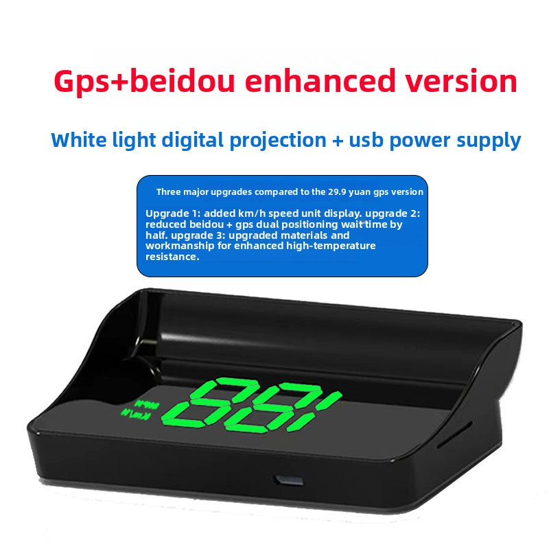 🚗 HUD Head-Up Display Auto GPS OBD Olografico 360°