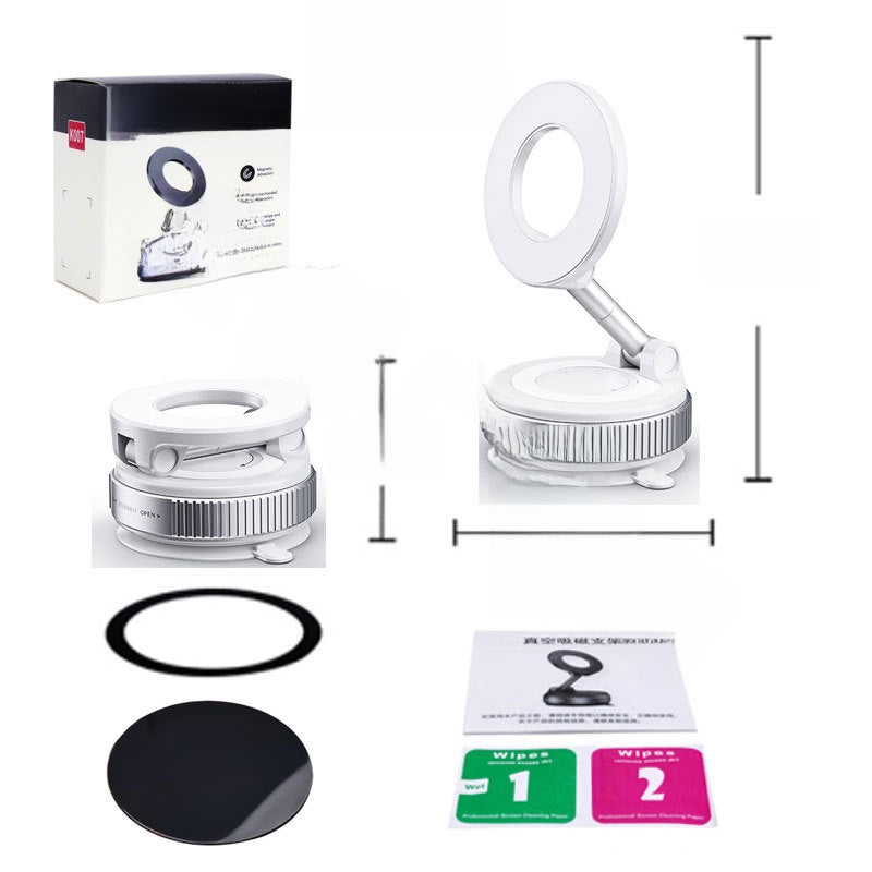 Supporto Auto Magnetico Universale | Ventosa & Nano Suction | Rotazione 360° | iPhone & Android