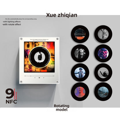 Magnete Musicale NFC con Disco Rotante per Frigo | Edizione Artisti
