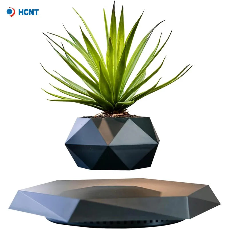 🌿 Vaso Levitante Magnetico | Levitazione in Aria | Decorazione Casa & Ufficio | Regalo Unico