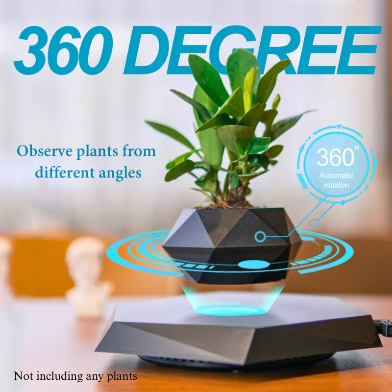 🌿 Vaso Levitante Magnetico | Levitazione in Aria | Decorazione Casa & Ufficio | Regalo Unico