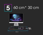🖱️ Mousepad LED RGB Gaming 14 Modalità Antiscivolo