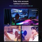 🎤 Microfono USB RGB Condensatore Streaming PC