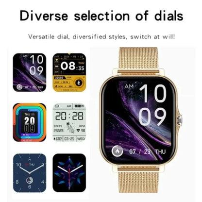 ⌚ Smartwatch Bluetooth con Chiamate | Schermo Touch 1.44" | Ricarica Magnetica | 8 Colori