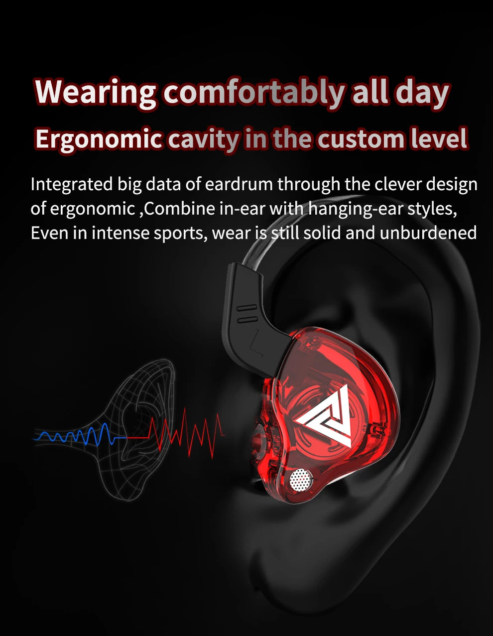 🎧 Auricolari QKZ AK6 HiFi | 6 Driver Dinamici | Con Microfono | Jack 3.5mm | Gaming & Musica