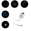 ✨ Proiettore Galassia Mini USB | Luce Notturna Cielo Stellato | Decorazione Camera & Regalo