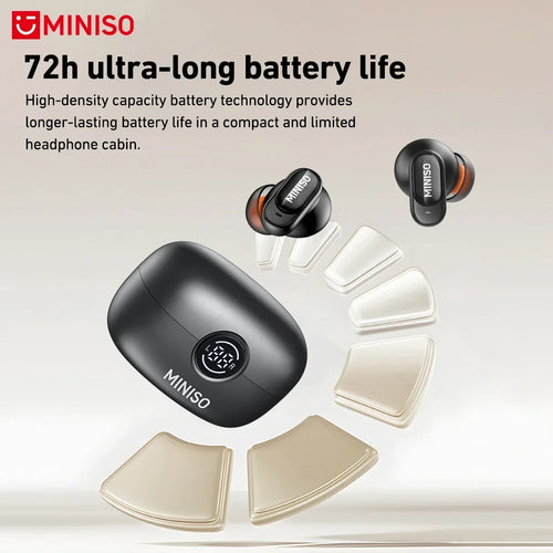 Auricolari Bluetooth TWS MINISO MS105 — In-Ear Wireless con Custodia di Ricarica