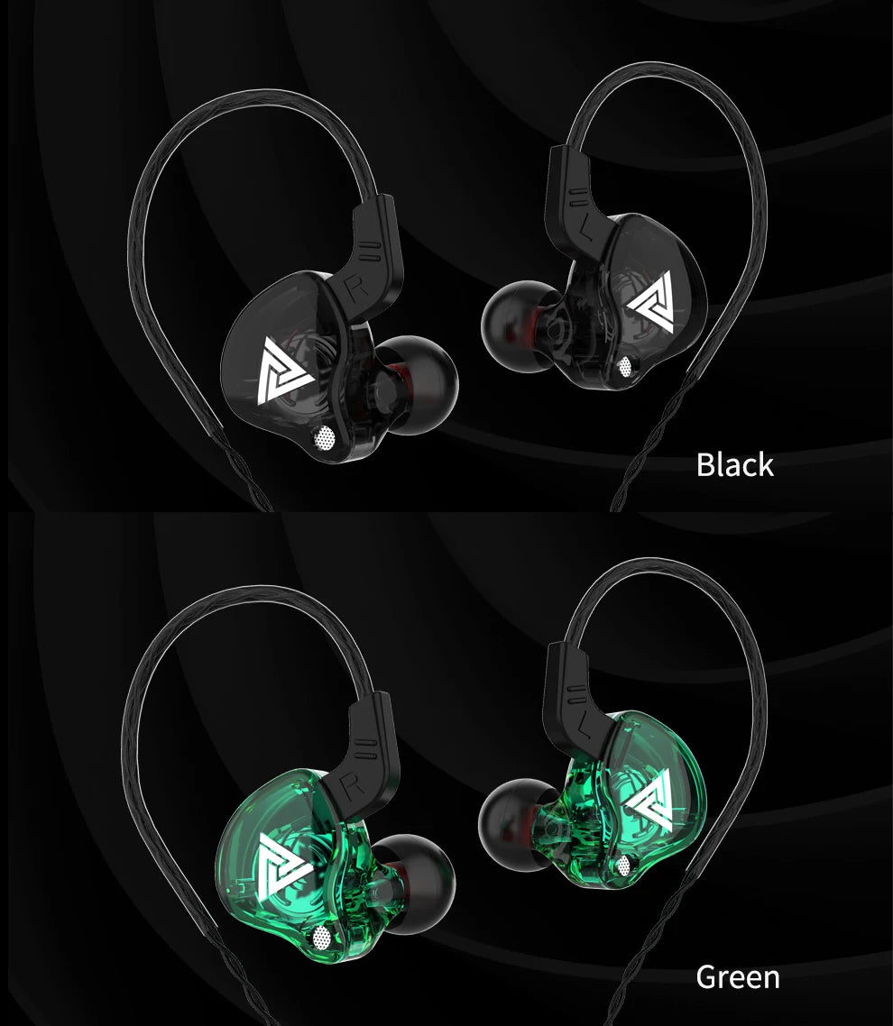 🎧 Auricolari QKZ AK6 HiFi | 6 Driver Dinamici | Con Microfono | Jack 3.5mm | Gaming & Musica
