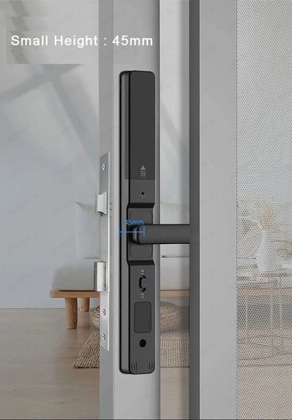 Serratura Intelligente TTLock — Impronta, Codice, RFID, App, Alexa — IP66 Alluminio per Porte