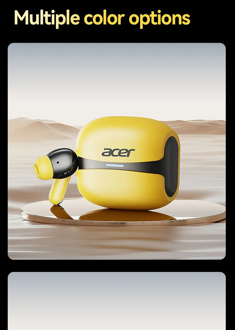 🎧 Cuffie Bluetooth Acer Ohr548 – ANC, Bassa Latenza, Stereo | Sport e Gaming