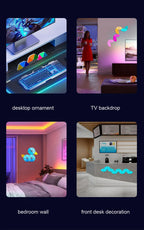 💡 Lampade LED Triangolo RGB WiFi Bluetooth App