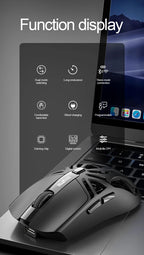 🖱️ Mouse Gaming SMAILWOLF RS8 Bluetooth 10000 DPI
