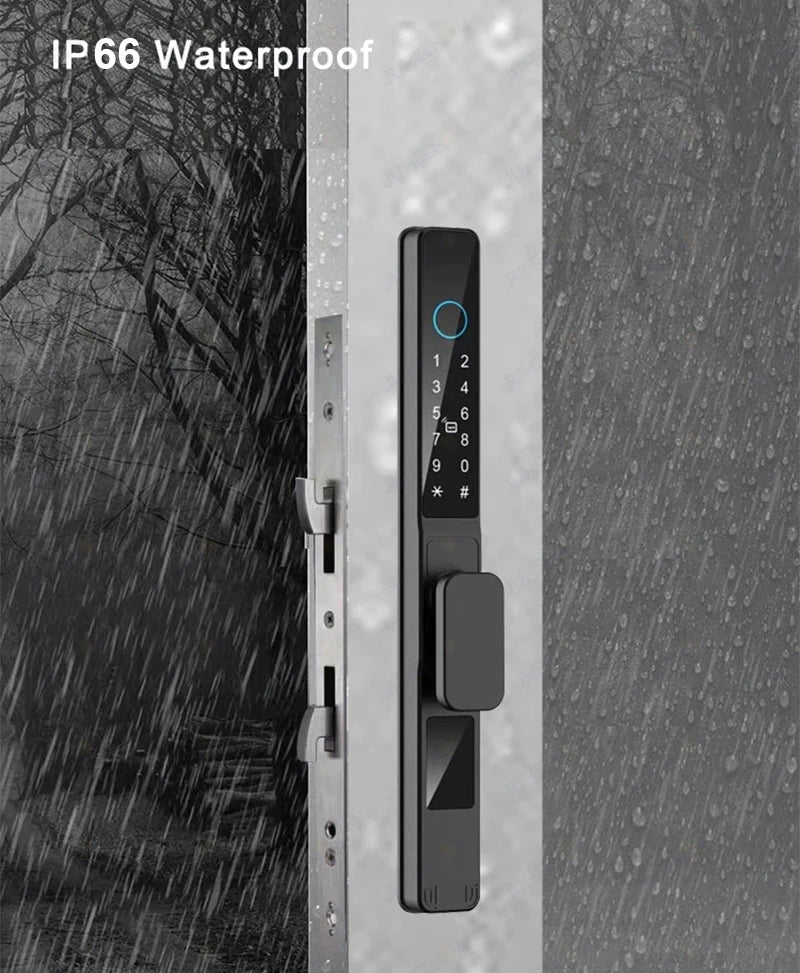 Serratura Intelligente TTLock — Impronta, Codice, RFID, App, Alexa — IP66 Alluminio per Porte