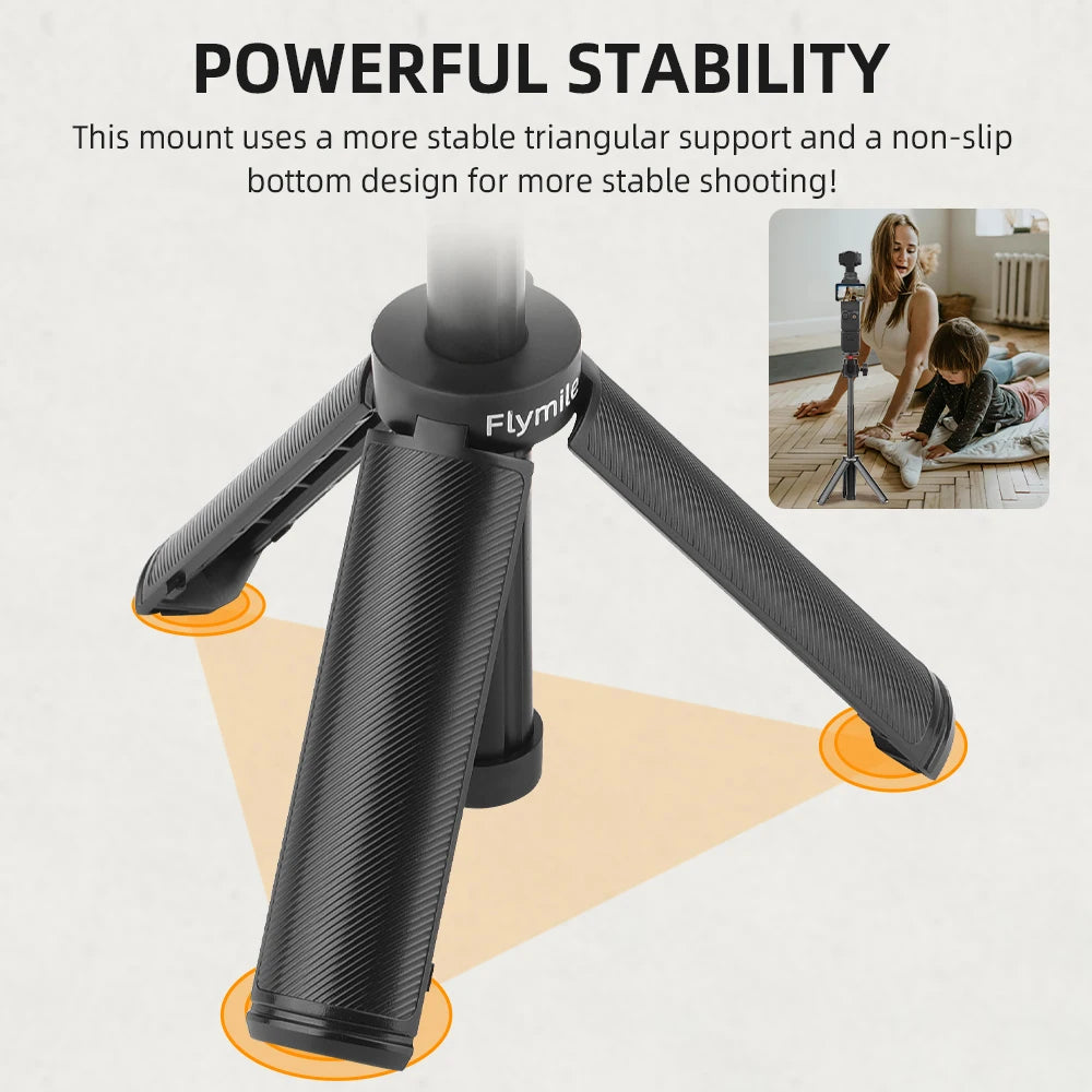 Selfie Stick Treppiede per DJI Osmo Pocket 4/3, Action 5/4, Insta360 X4/X3, GoPro – Magazzino Italia | Consegna Rapida