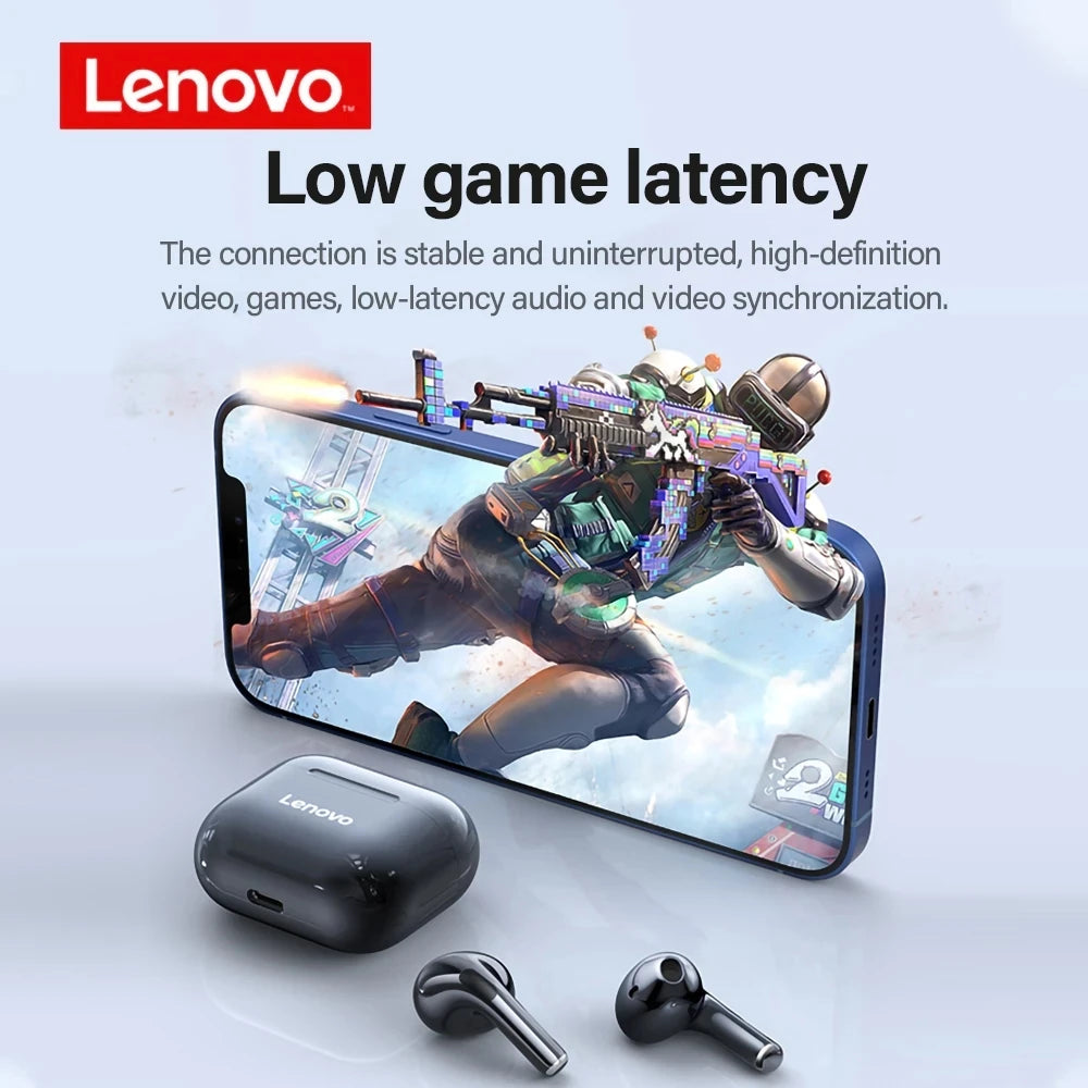 🎧 Auricolari Inalámbricos Lenovo LP40 Pro TWS | Bluetooth 5.0 | Controllo Touch | Sport & Uso Quotidiano