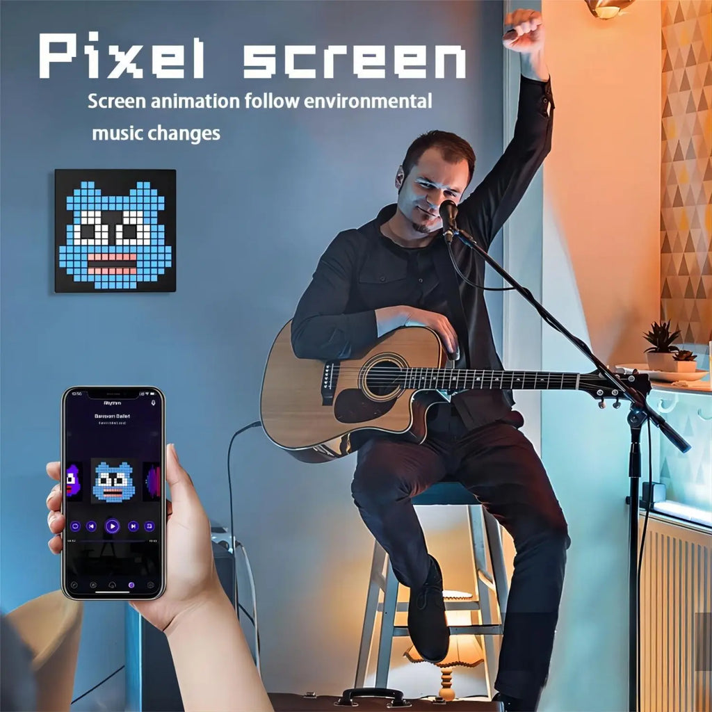 🎮 Schermo LED Pixel Matrix RGB | 32x32 / 64x64 | Bluetooth & App | Decorazione Gaming & Anime