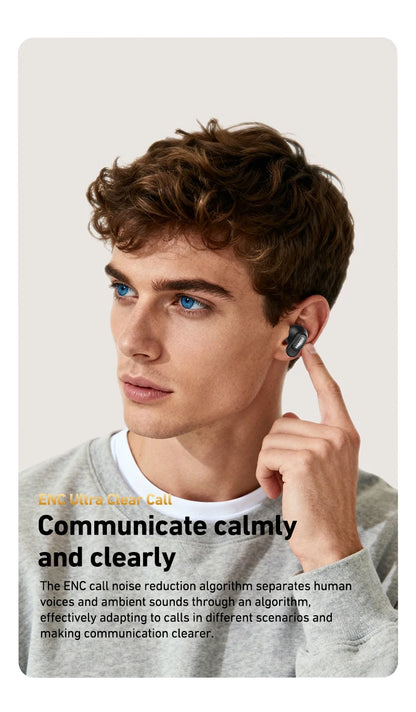 Auricolari Bluetooth TWS MINISO MS105 — In-Ear Wireless con Custodia di Ricarica