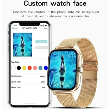 ⌚ Smartwatch Bluetooth con Chiamate | Schermo Touch 1.44" | Ricarica Magnetica | 8 Colori