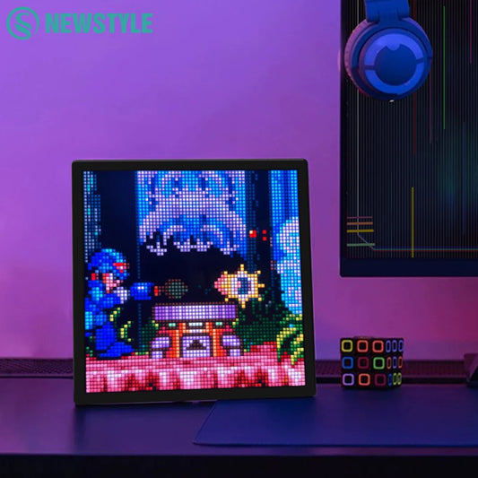 🎮 Schermo LED Pixel Matrix RGB | 32x32 / 64x64 | Bluetooth & App | Decorazione Gaming & Anime