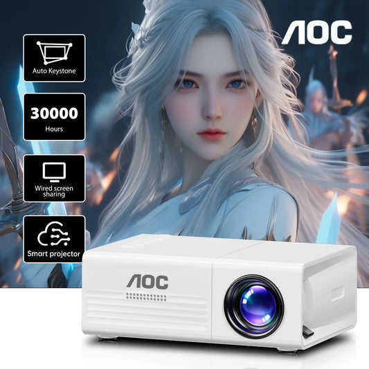 🎬 Proiettore Portatile Mini | Full HD 1080p | WiFi & Bluetooth | Altoparlante Integrato | Cinema in Casa