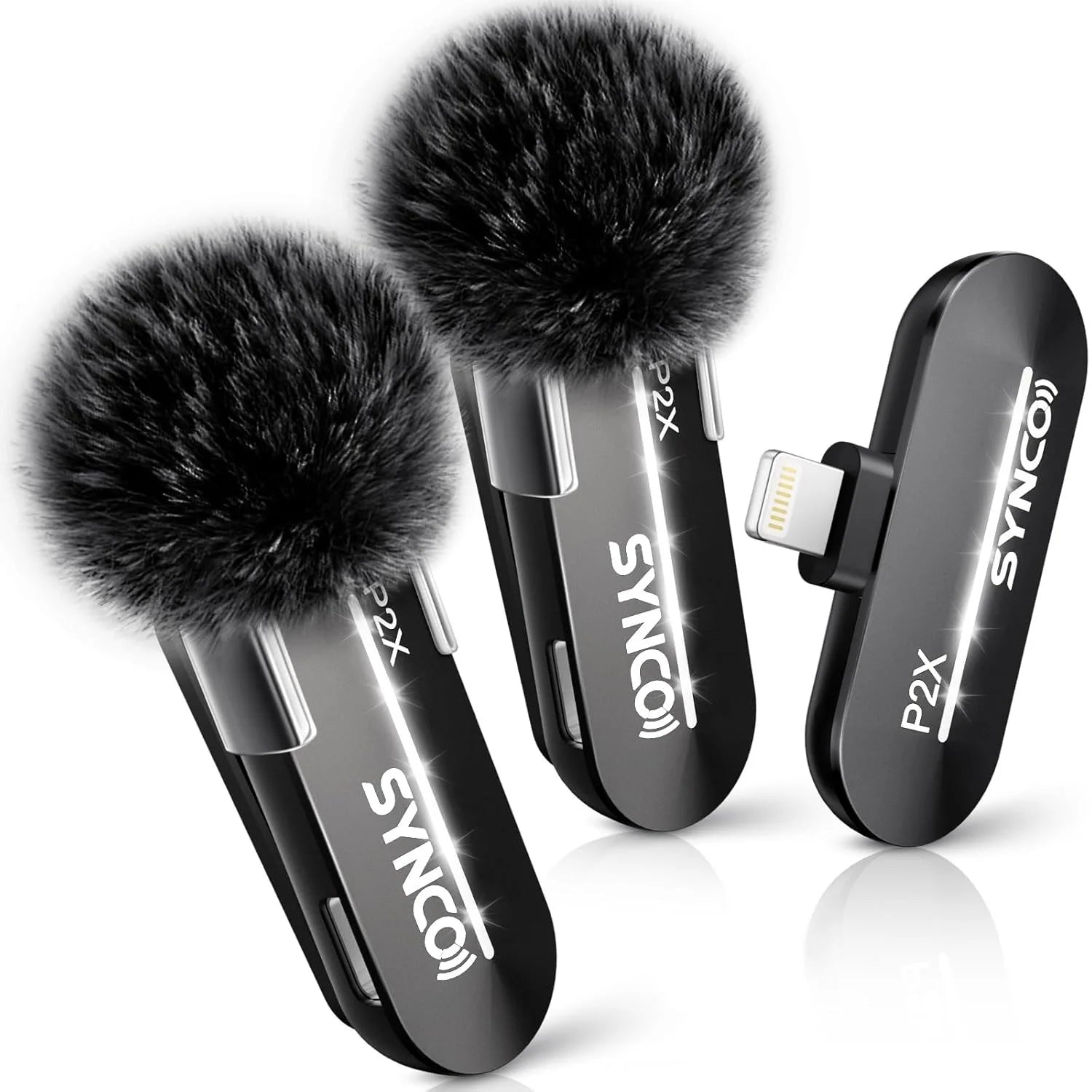 SYNCO Microfono Lavalier Wireless – iPhone & Android | Magazzino EU Germania | Consegna Rapida