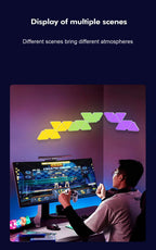 💡 Lampade LED Triangolo RGB WiFi Bluetooth App