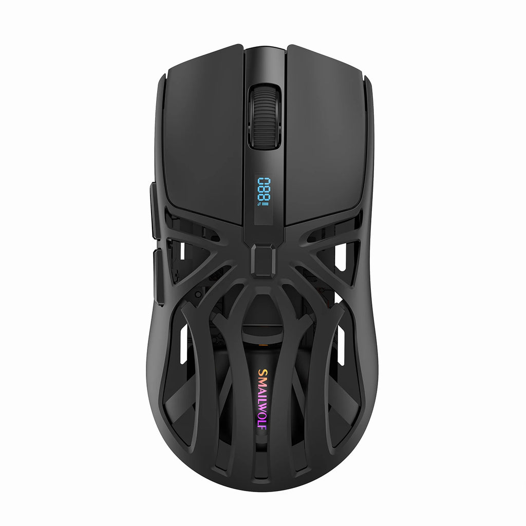 🖖️ Mouse Gaming SMAILWOLF RS8 | Bluetooth + 2.4G + Cavo | 10000 DPI | Retroilluminato | 8 Colori