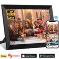 🖼️ Cornice Digitale WiFi 10.1" | Schermo IPS HD Touch | 32GB/64GB | App Frameo | Regalo Perfetto