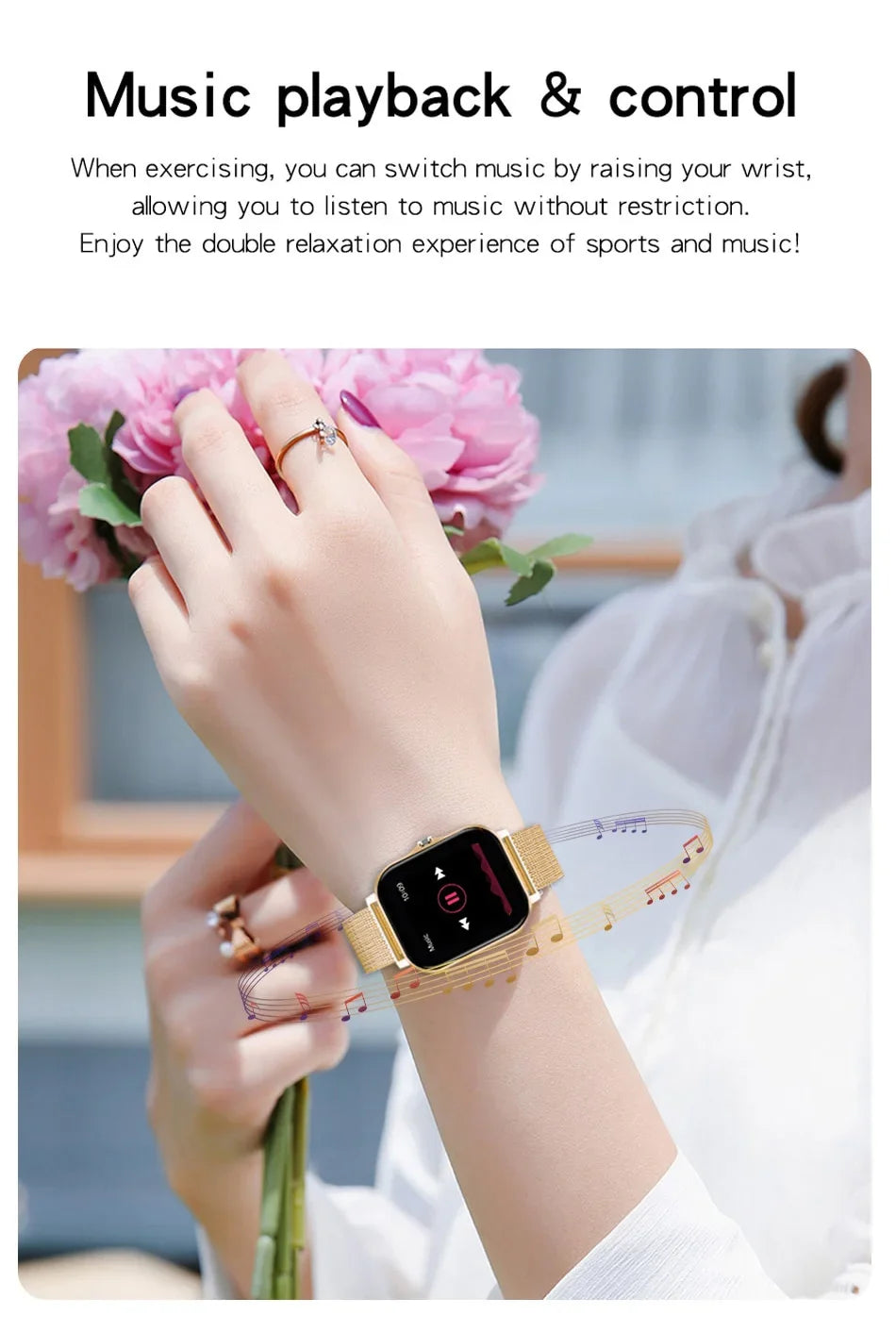 ⌚ Smartwatch Bluetooth con Chiamate | Schermo Touch 1.44" | Ricarica Magnetica | 8 Colori