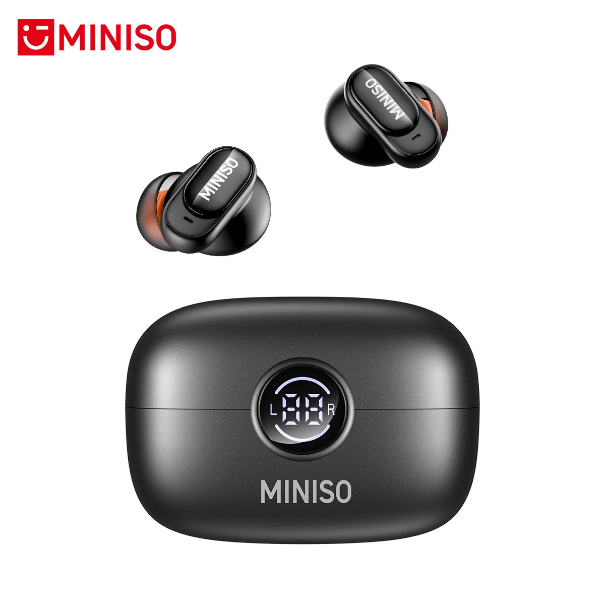Auricolari Bluetooth TWS MINISO MS105 — In-Ear Wireless con Custodia di Ricarica