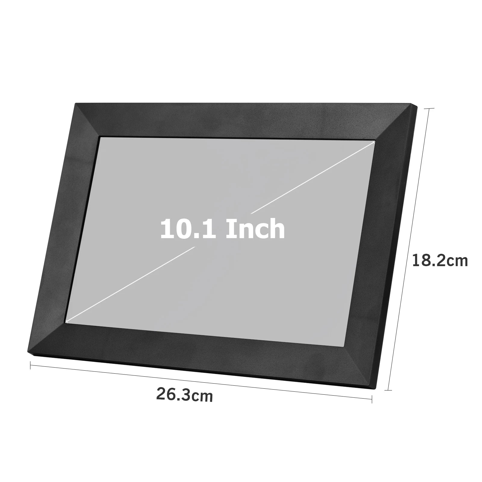 🖼️ Cornice Digitale WiFi 10.1" | Schermo IPS HD Touch | 32GB/64GB | App Frameo | Regalo Perfetto