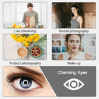 Ring Light LED Selfie 10" / 12" – Luce Fotografica Dimmerabile con Treppiede | Consegna Rapida EU