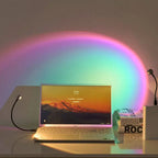✨ Lampada LED Proiettore Sunset RGB Decorazione