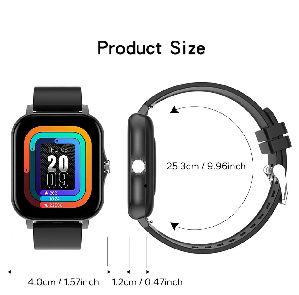 ⌚ Smartwatch Bluetooth con Chiamate | Schermo Touch 1.44" | Ricarica Magnetica | 8 Colori