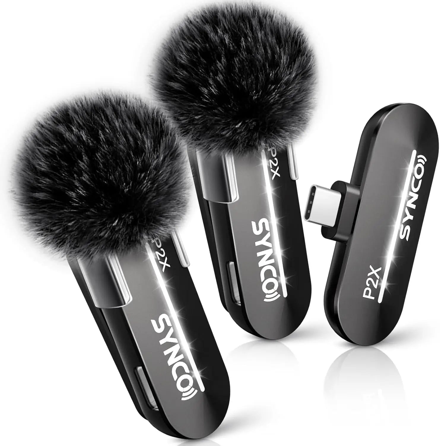 SYNCO Microfono Lavalier Wireless – iPhone & Android | Magazzino EU Germania | Consegna Rapida