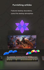 💡 Lampade LED Triangolo RGB WiFi Bluetooth App