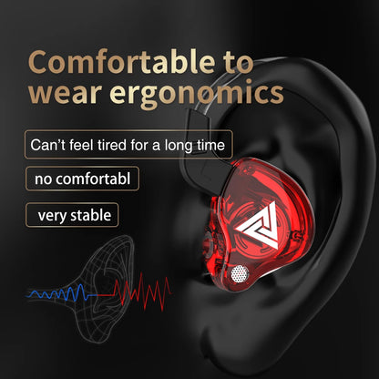 🎧 Auricolari QKZ AK6 HiFi | 6 Driver Dinamici | Con Microfono | Jack 3.5mm | Gaming & Musica