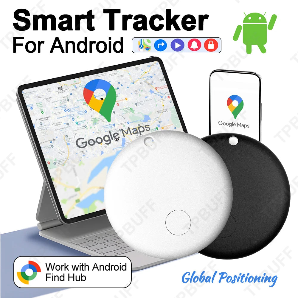 Localizzatore GPS Mini — Compatibile con Android e Google Find My — Per Auto, Bici e Altro