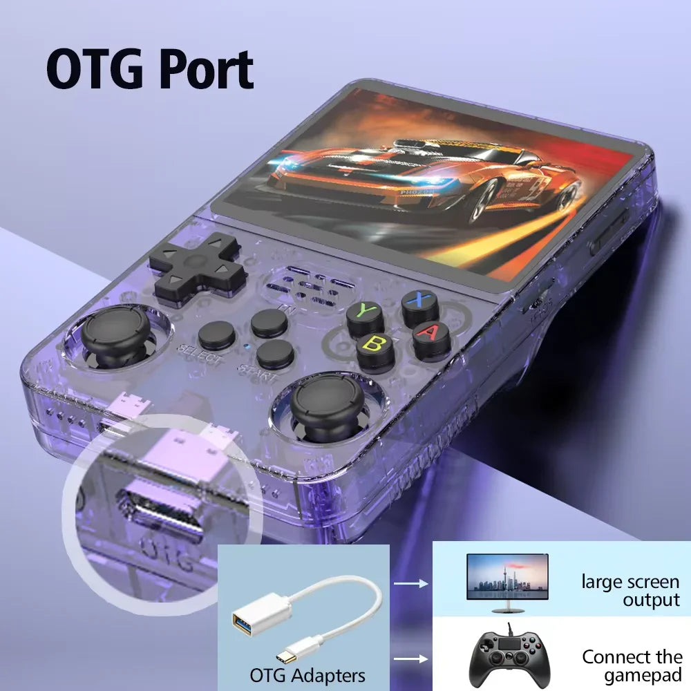 Console Retro Portatile BOYHOM R36S — ARKOS 2.0, Schermo IPS 3.5", 15.000+ Giochi, 64G/128G