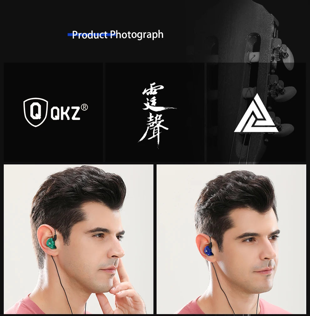 🎧 Auricolari QKZ AK6 HiFi | 6 Driver Dinamici | Con Microfono | Jack 3.5mm | Gaming & Musica