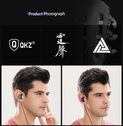 🎧 Auricolari QKZ AK6 HiFi | 6 Driver Dinamici | Con Microfono | Jack 3.5mm | Gaming & Musica