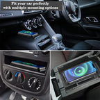 🚗 Caricatore Wireless Auto 15W USB-C iPhone Android