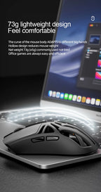 🖱️ Mouse Gaming SMAILWOLF RS8 Bluetooth 10000 DPI